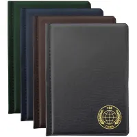 Альбом для монет OfficeSpace 125*175 на 108 монет, 8 листов, комбинированный, ПВХ