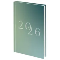 Ежедневник датированный 2026 145х215 мм, А5, STAFF, ламинированная обложка, "2026", 117323