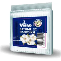 Ватные палочки 100 шт., RELUX, пакет, 1205