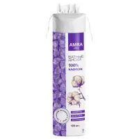 Ватные диски 120 шт., AMRA, двусторонние, 1056