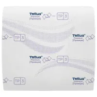 Бумага туалетная листовая Tellus/TORK (Система ТР3) ПРЕМИУМ КОМПЛЕКТ 40шт, 250л, 11х2, 233100