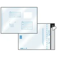 Пакет почтовый C5, UltraPac, 162*229мм, полиэтилен, отр. лента, 70мкм