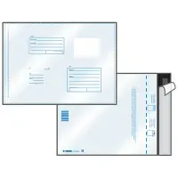 Пакет почтовый B4, UltraPac, 250*353мм, полиэтилен, отр. лента, 70мкм