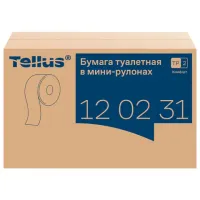 Бумага туалетная 170 метров, Tellus/TORK (Система T2) ADVANCED, КОМПЛЕКТ 12 рулонов, 2-слойная, белая, 120231