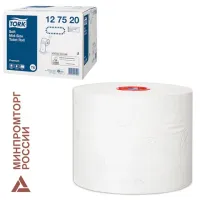 Бумага туалетная 90 м, Tellus/TORK (Система Т6) PREMIUM, КОМПЛЕКТ 27 рулонов, 2-слойная, белая, 127520/127521