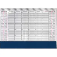 Планинг настольный недатированный ЕЖЕМЕСЯЧНИК (490х350 мм), гребень, 12 л., календарь на 4 года, 18с8