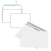 Конверты С4 (229х324 мм) SECURITY, отрывная лента, 100 г/м2, КОМПЛЕКТ 50 шт., внутренняя запечатка, 120180.50