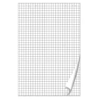 Блокнот для флипчарта ПЛОТНЫЙ 80 г/м2, BRAUBERG, 67,5х98 см, 50 листов, белый (КЛЕТКА), 128647