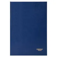 Книга учета 96 л., клетка, твердая, бумвинил, блок офсет, А4 200х290 мм, ОФИСМАГ, 130177