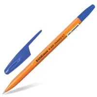 Ручка шариковая Erich Krause "R-301 Orange" синяя, 0,7мм, штрихкод