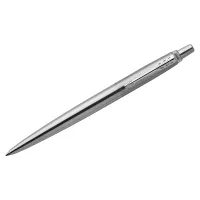 Ручка гелевая PARKER "Jotter Stainless Steel CT", корпус серебристый, детали из нержавеющей стали, черная, 2020646