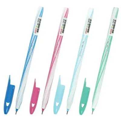 Ручка шариковая STAFF "CANDY PASTEL", синяя, игольчатый узел 0,6 мм, линия 0,3 мм, 144235