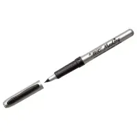Маркер перманентный для CD/DVD Bic черный, 0,7мм, грип