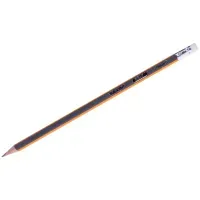 Карандаш ч/г Maped "Black Pep s" HB, с ластиком, трехгранный, заточен.