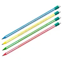 Карандаш ч/г Bic "Evolution Stripes" HB, с ластиком, заточен., пластиковый