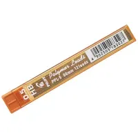 Грифели запасные 0,5 мм, HB, PILOT, КОМПЛЕКТ 12 штук, Polymer Leads, PPL-5