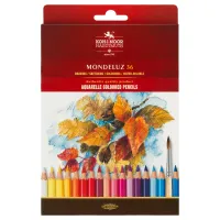 Карандаши цветные акварельные художественные KOH-I-NOOR "Mondeluz", 36 цветов, 3,8 мм, заточенные, европодвес, 3719036001KZRU