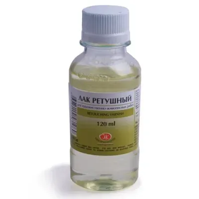 Лак ретушный, 120 мл, в банке, Невская Палитра, 2533911