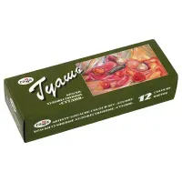 Гуашь художественная ГАММА "Студия", 12 цветов по 40 мл, картонная упаковка, 221029
