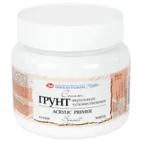 Грунт акриловый "Сонет", белый, баночка 500 мл, Невская Палитра, 2124915