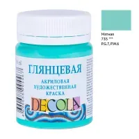 Краска акриловая художественная ГЛЯНЦЕВАЯ, 500 мл в банке, белила титановые, BRAUBERG ART, 192539
