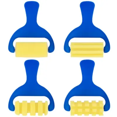 Валики для рисования художественные, набор 4 штуки, BRAUBERG ART DEBUT, 201090