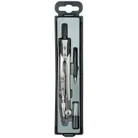 Готовальня 3 предмета, пластиковый пенал, GLOBUS, НЧ3-60-30