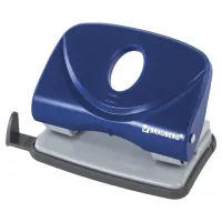 Дырокол BRAUBERG "Original", до 20 листов, синий, 222540