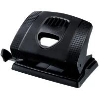 Дырокол MAPED (Франция) "Greenlogic", до 25 листов, "карбоновое покрытие", черный, 452511