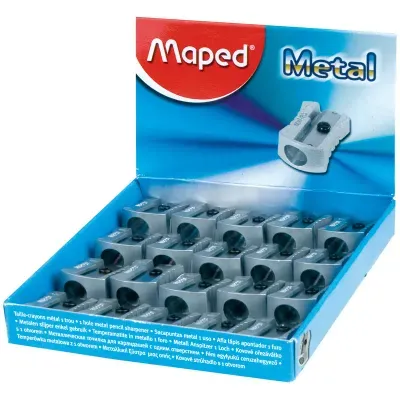 Точилка металлическая Maped "Metal" 1 отверстие
