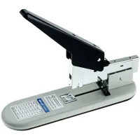 Степлер МОЩНЫЙ №23/6-23/23 KW-trio, до 210 листов, серый/черный, 50-LB, -50-LB