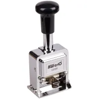 Нумератор KW-trio, 6-разрядный, автоматический, металлический, 20600