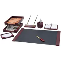 Набор подарочный настольный BESTAR "Ares" из дерева, 8 предметов, цвет "красное дерево", 236355