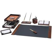 Набор подарочный настольный BESTAR "Ares" из дерева, 8 предметов, цвет "орех", 236356