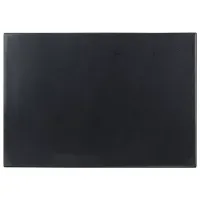 Коврик-подкладка настольный для письма (590х380 мм), с прозрачным карманом, черный, BRAUBERG, 236774