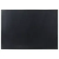 Коврик-подкладка настольный для письма (650х450 мм), с прозрачным карманом, черный, BRAUBERG, 236775