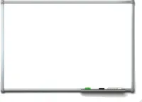 Доска магнитно-маркерная 100х150 см, алюминиевая рамка, BRAUBERG "Extra", 237556