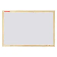 Доска магнитно-маркерная 30х45 см, деревянная рамка, BRAUBERG "Wood", 238793