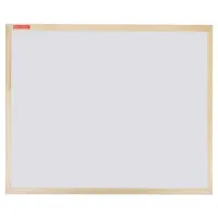 Доска магнитно-маркерная 50х70 см, деревянная рамка, BRAUBERG "Wood", 238795