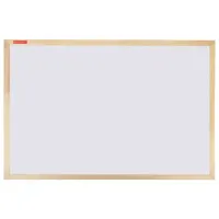Доска магнитно-маркерная 60х90 см, деревянная рамка, BRAUBERG "Wood", 238796