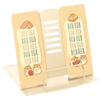 Подставка для книг BRAUBERG KIDS mini, "Animals", с алфавитом, регулируемый угол наклона, металлическая, 238965