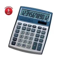 Калькулятор настольный STAFF STF-2512 (170х125 мм), 12 разрядов, двойное питание, 250136