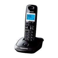 Радиотелефон PANASONIC KX-TG2511RUT, память 50 номеров, АОН, повтор, спикерфон, полифония, титановый