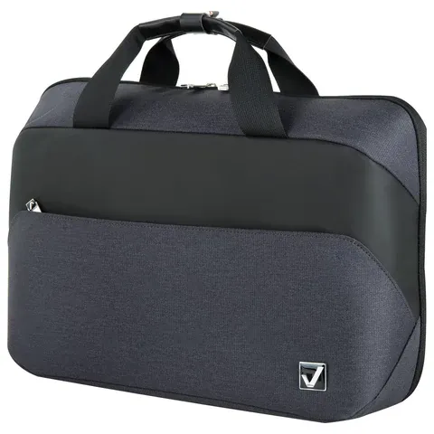 Фото товара «Сумка портфель BRAUBERG MODERN с отделением для ноутбука 15-16", откидная крышка, серая, 29х42х11 см, 270828»