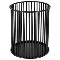 Органайзер-стаканчик для косметики и мелочей MONTE VITA (МОНТЕ ВИТА), металлический, 100х80 мм, черный, 272485