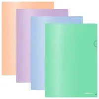 Папка-уголок ERICH KRAUSE "Matt Pastel Bloom", ассорти, 0,18 мм, 61133