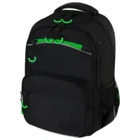 Рюкзак BRAUBERG FORCE, 2 отделения, 5 карманов, "Neon green", 39х28х17 см, 273153
