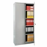 Шкаф металлический офисный ПРАКТИК "M-18", 1830х915х370 мм, 43 кг, разборный, S20499398002