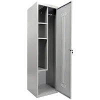 Шкаф металлический хозяйственный ПРАКТИК "ML-11-50U" (LS-11-50), 2 отделения, 1830х500х500 мм, 26 кг, разборный, S23099404602