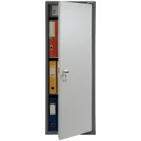 Шкаф металлический для документов AIKO "SL-125Т" ГРАФИТ, 1252х460х340 мм, 28 кг, S10799130502